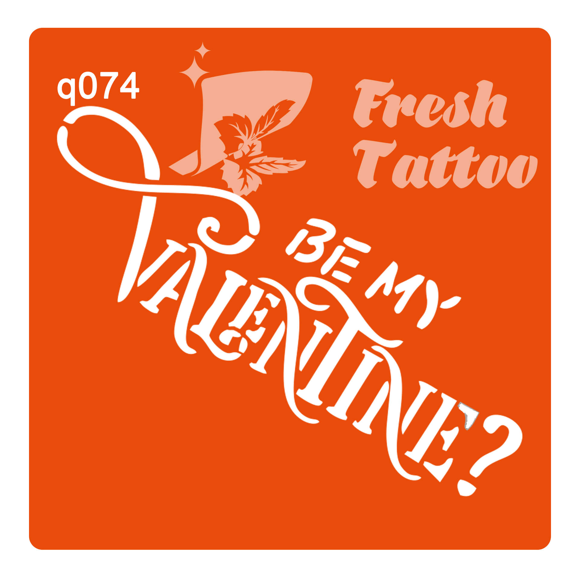 Be my Valentine q074  